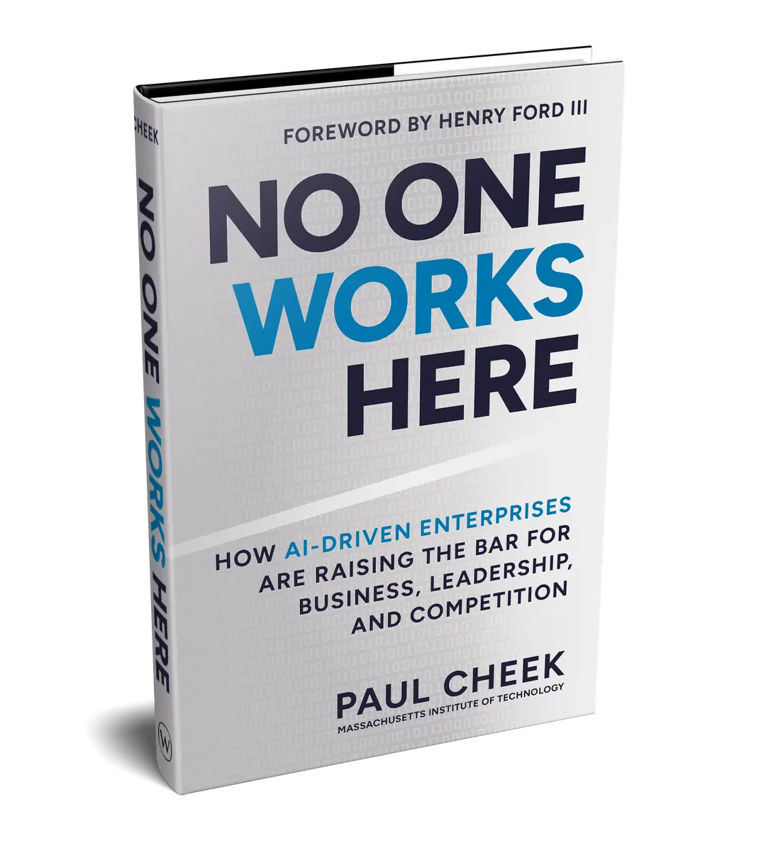 Book cover: No One Works Here by Paul Cheek